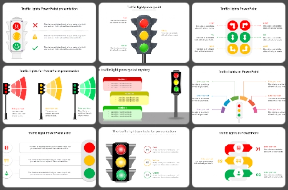 Traffic Lights Powerpoint Templates